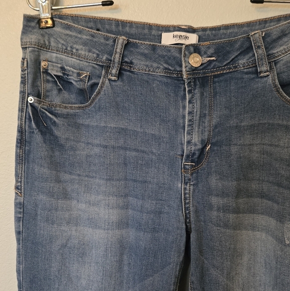 Kensie Straight Leg Jeans Size 8/29 - Picture 4 of 6